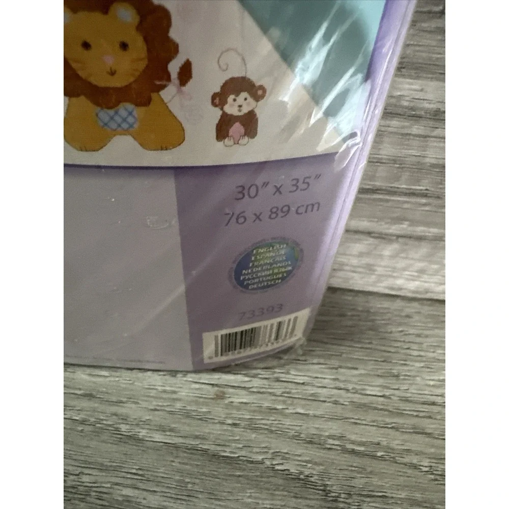 Dimensions Jungle Animals Cross Stitch Towel Kit Baby  New Lion Monkey 73393